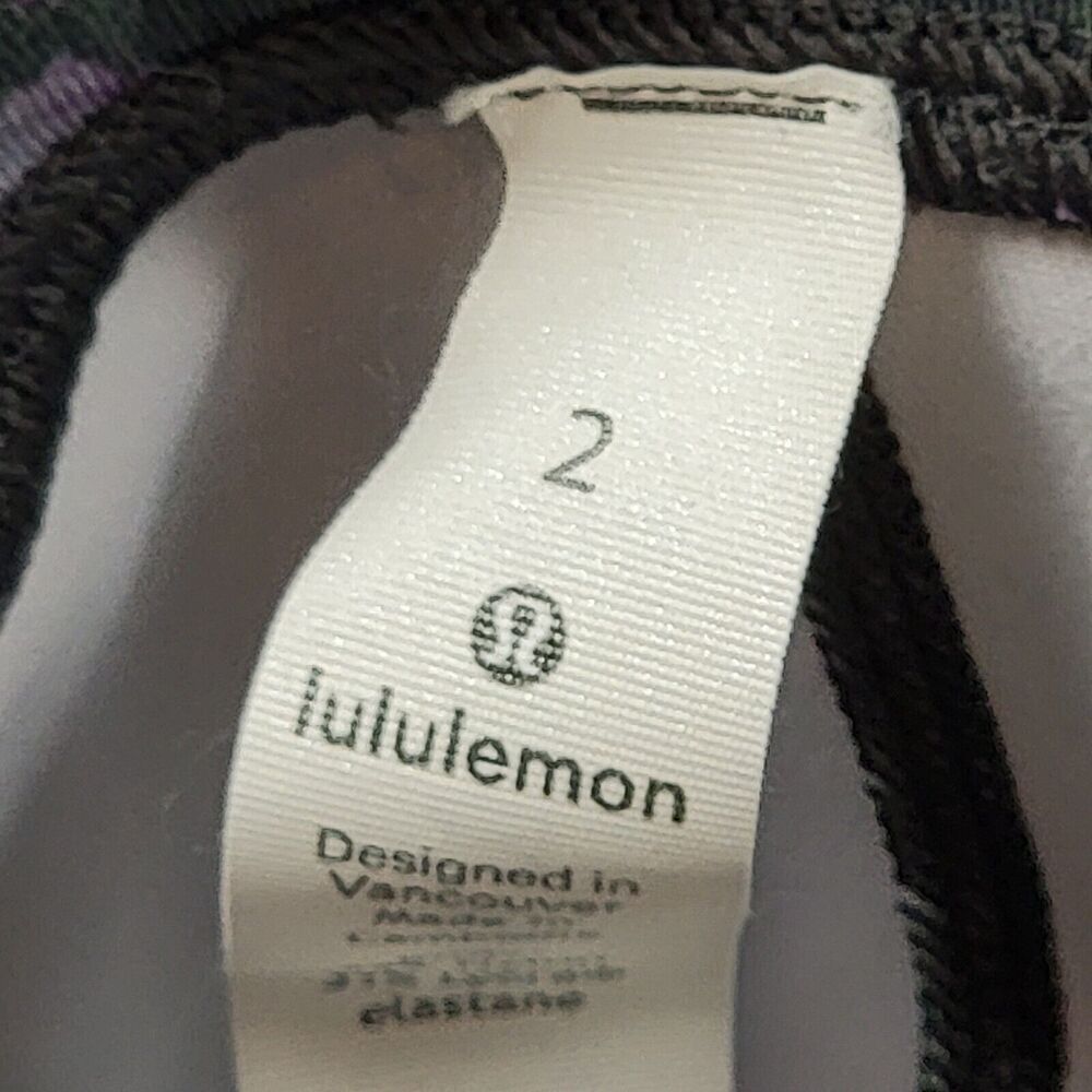 Lululemon Wunder Under High-Rise Crop 23" Scallop Luxtreme Floral Shift Multi 2 - Picture 6 of 9